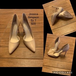 Jessica Simpson Nude Pumps